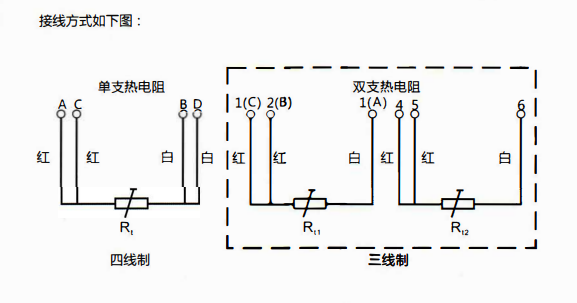 貴陽熱電阻的接線方式有兩線制、 三線制、 四線制!_行業動態_第1張_重慶西珠儀表科技有限公司 貴陽熱電阻的接線方式有兩線制、 三線制、 四線制!_http://www.023mdkt.com_行業動態_第1張