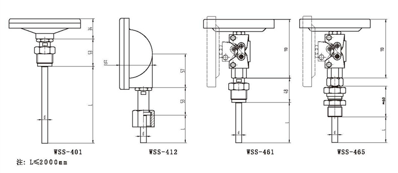 WSS工業雙金屬溫度計(通用型螺紋式)_雙金屬溫度計_第3張_重慶西珠儀表科技有限公司 WSS工業雙金屬溫度計(通用型螺紋式)_http://www.023mdkt.com_雙金屬溫度計_第3張