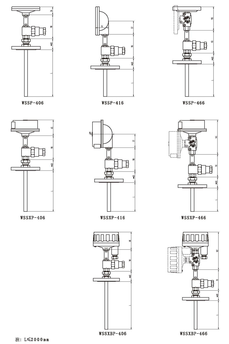 WSSX工業雙金屬溫度計(一體化型法蘭式)_雙金屬溫度計_第3張_重慶西珠儀表科技有限公司 WSSX工業雙金屬溫度計(一體化型法蘭式)_http://www.023mdkt.com_雙金屬溫度計_第3張